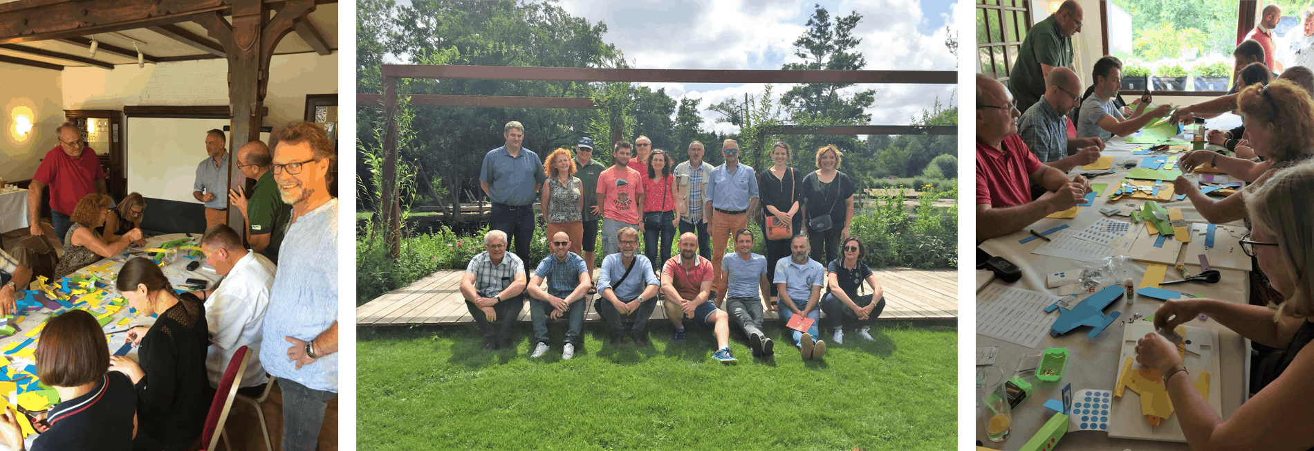 Séminaire des bénévoles de l'Unep Hauts-de-France aux Hortillonnages d'Amiens