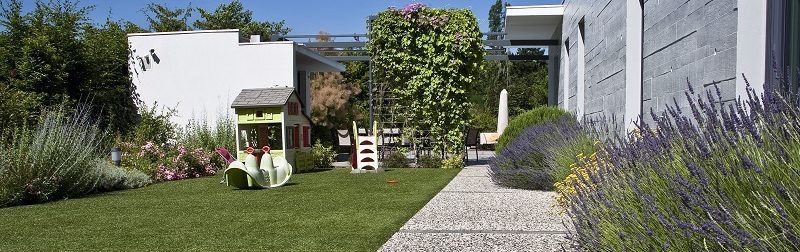 Aménagement extérieur : allée, terrasse, jardin, aquatique
