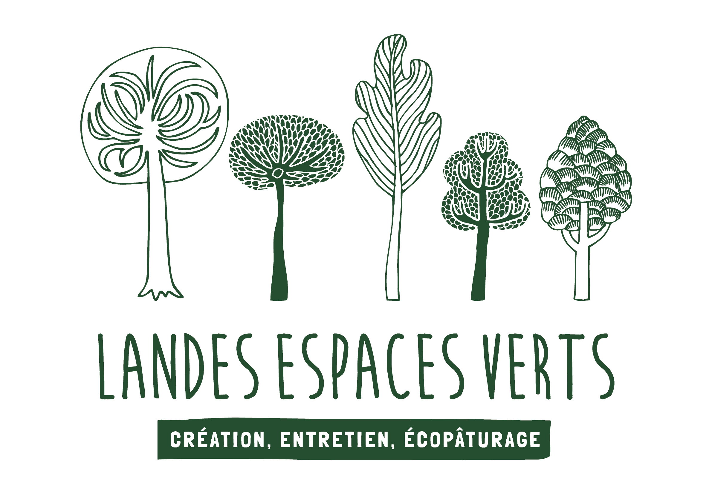 Logo LANDES ESPACES VERTS