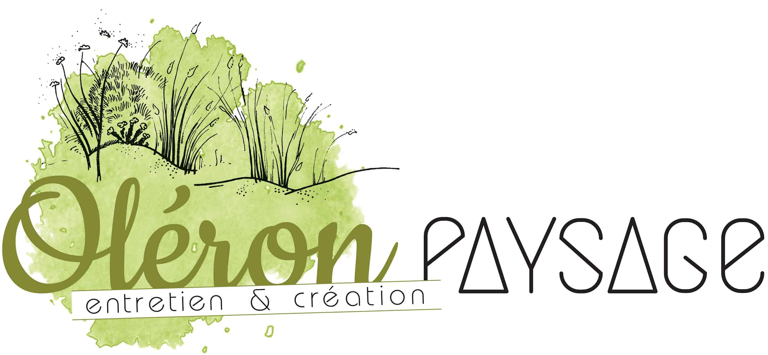 Logo OLERON PAYSAGE