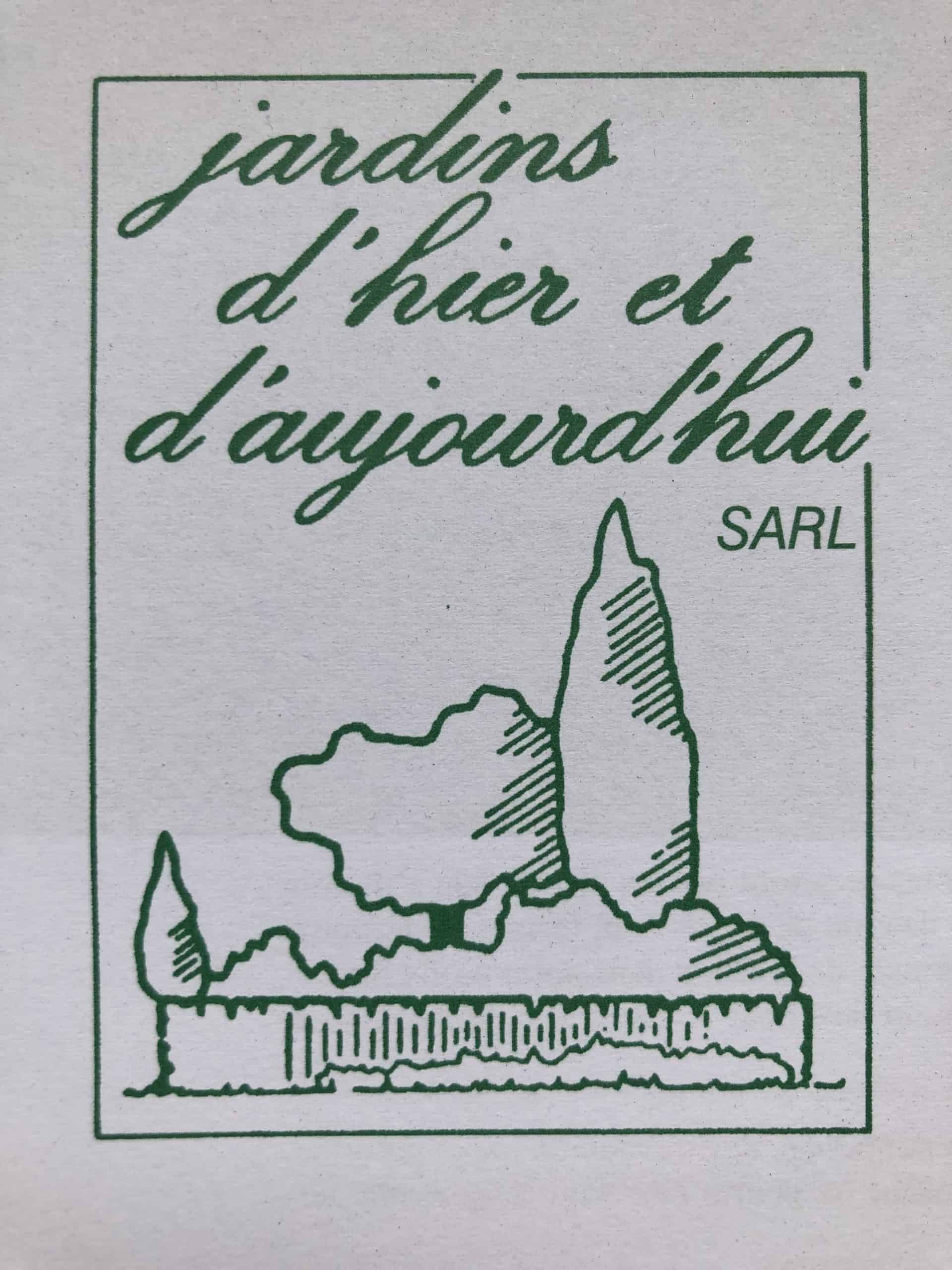 Logo JARDINS D’HIER ET D’AUJOURD’HUI