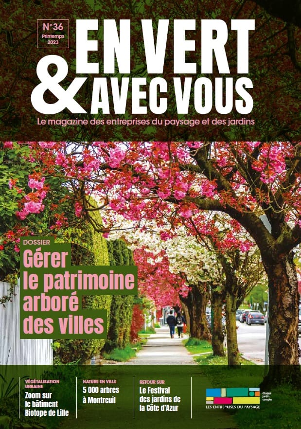 Couverture En vert & Avec vous 36 - printemps été 2023