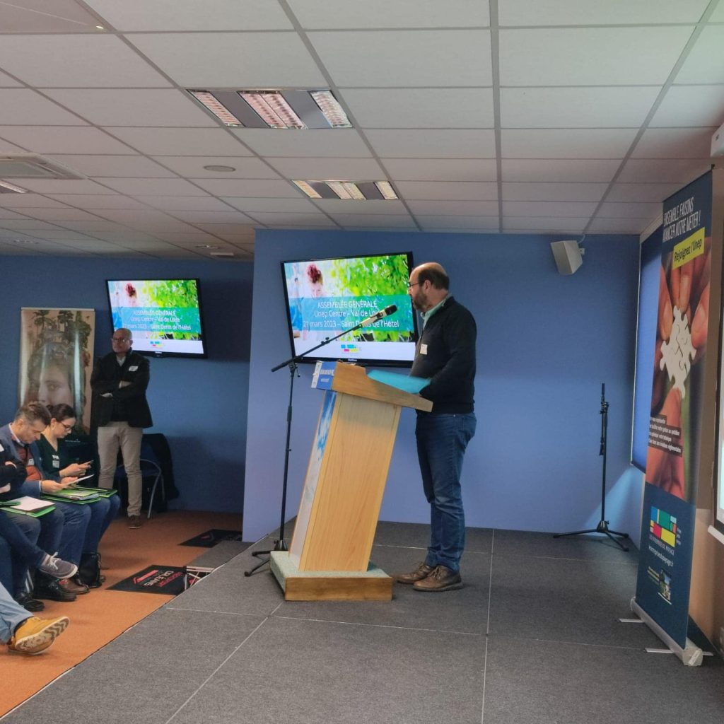 Christophe Durand a ouvert la partie statutaire de notre AG 2023 