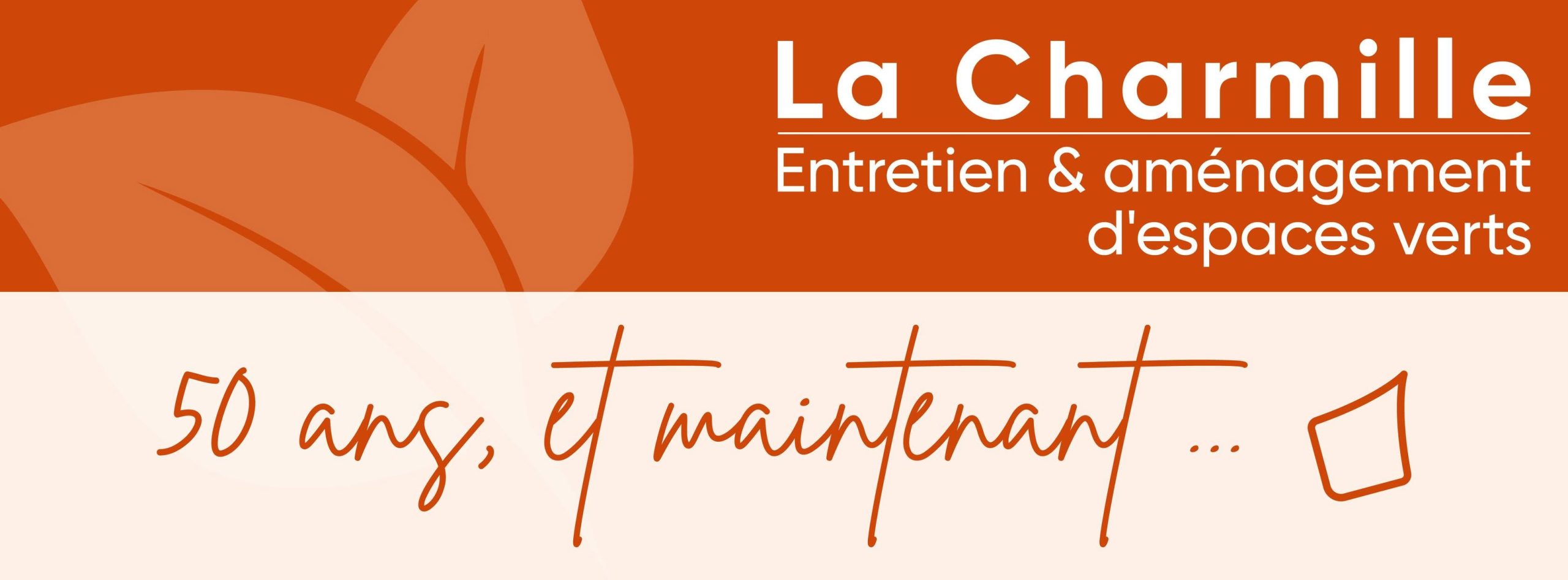 Logo LA CHARMILLE AMENAGEMENT ESPACES VERTS