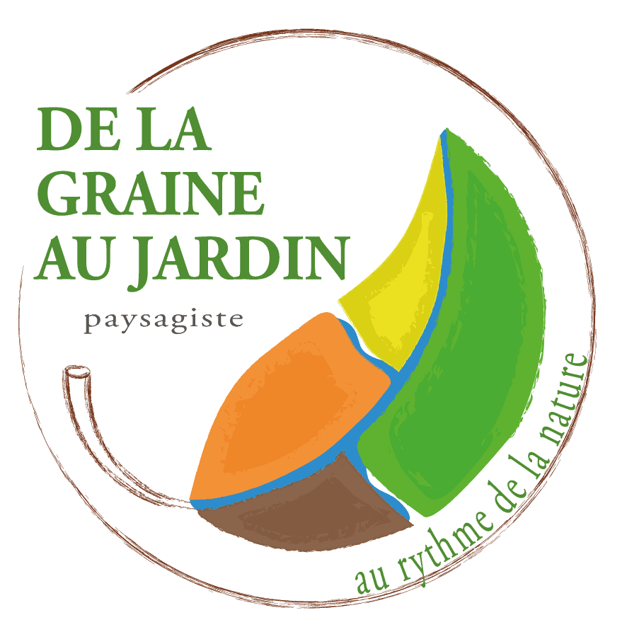 Logo DE LA GRAINE AU JARDIN