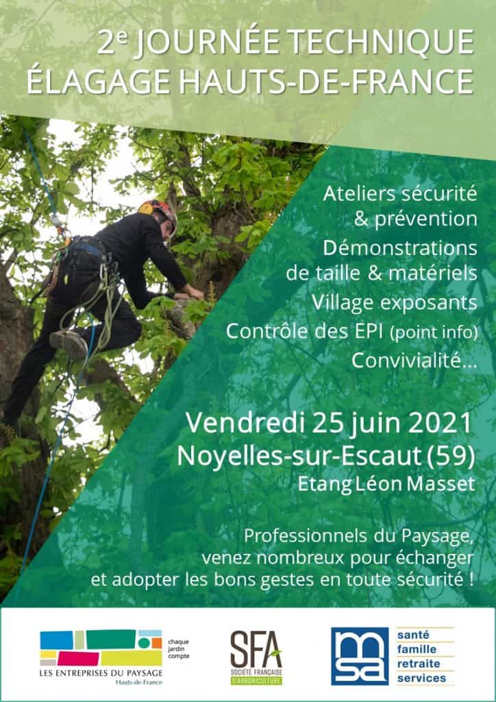 Affiche journée élagage HDF