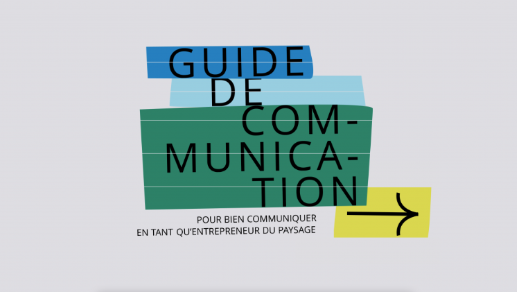 première page guide de com' Unep