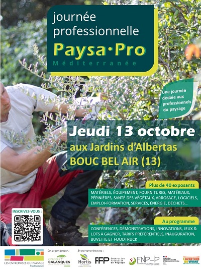 Affiche Journée Professionnelle PaysaPro Méditerranée