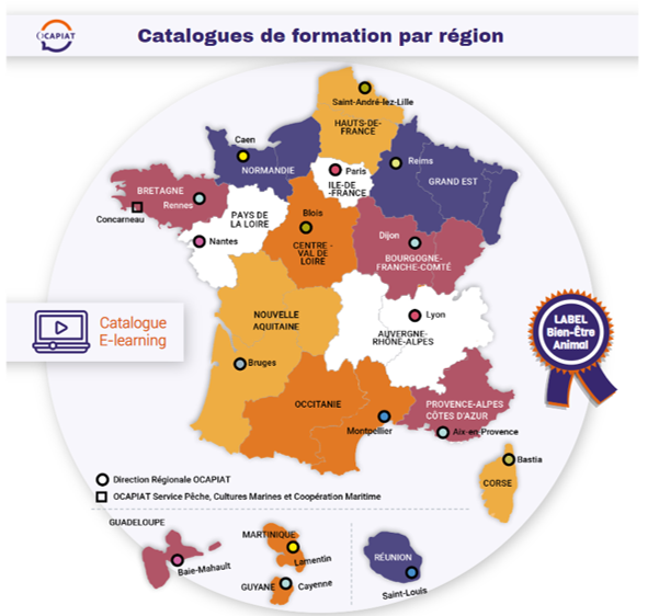Carte régionale Ocapiat