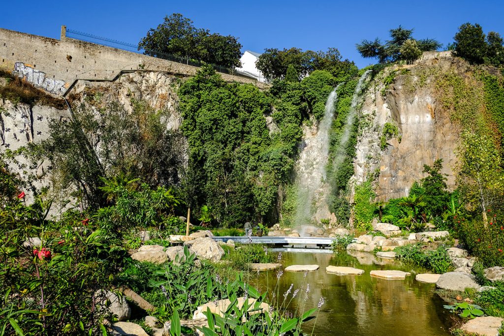La cascade du jardin extraordianire
