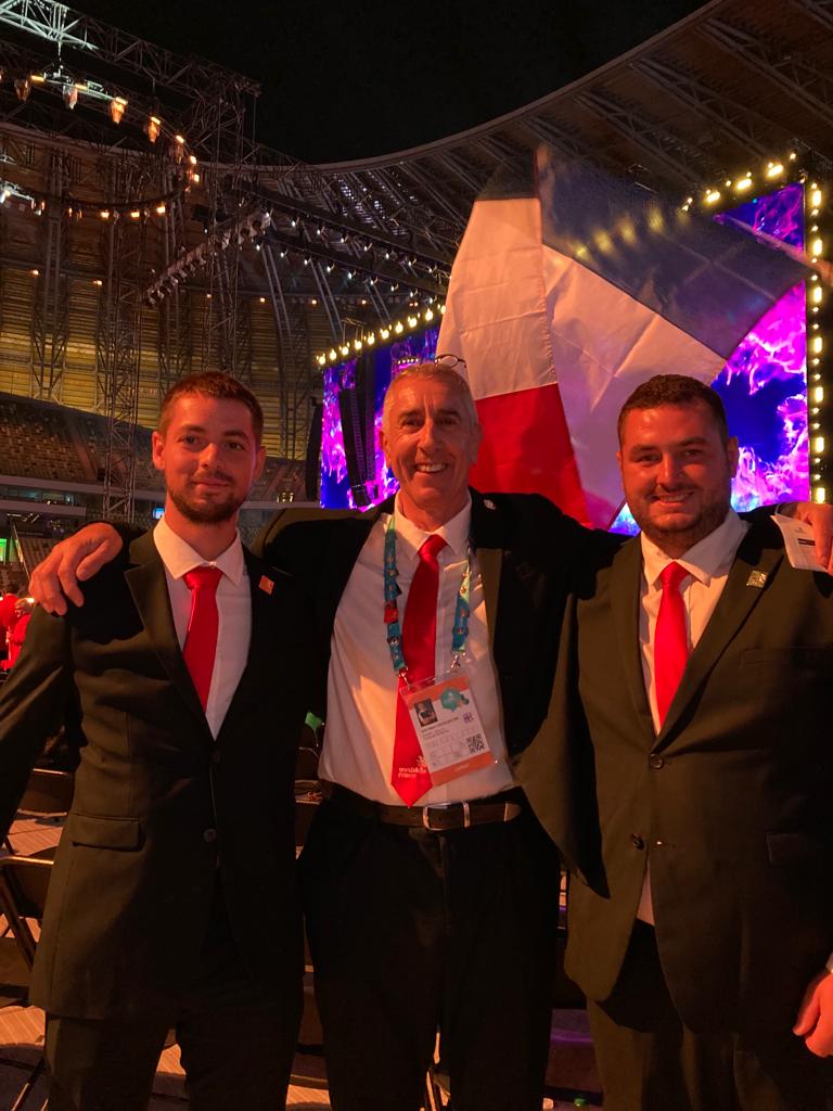 EuroSkills 2023 - finalistes et coach