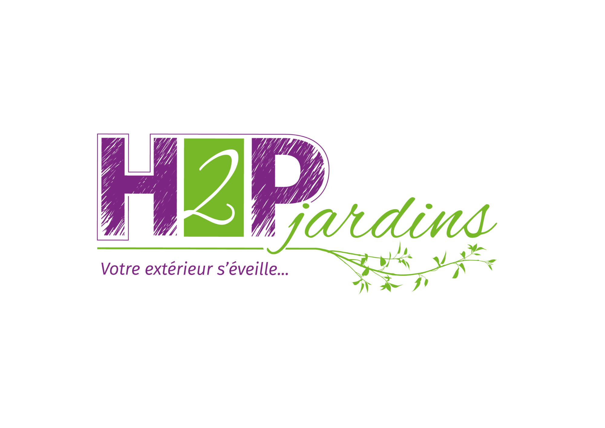 Logo H2P JARDINS