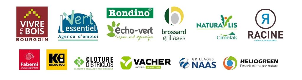 Bandeau des partenaires du Club régional