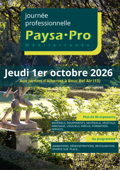 Illustration Exposez lors de la 3ème édition de la journée professionnelle PaysaPro Méditerranée