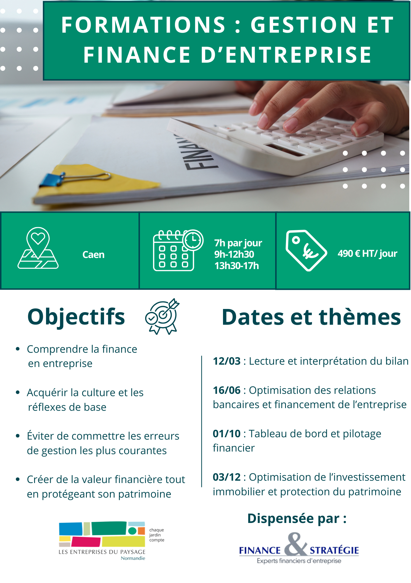 Illustration Formations “Gestion et Finance d’Entreprise” avec Jean-Marc Tariant