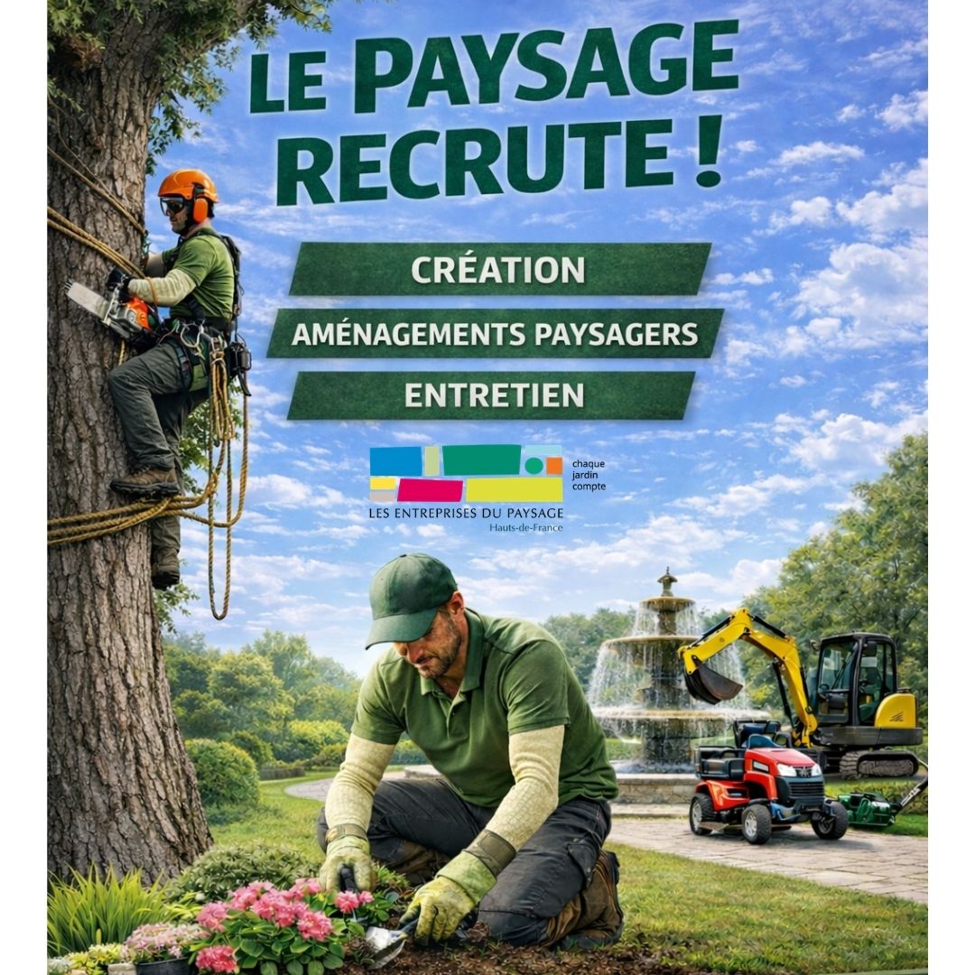 Illustration Semaine du Paysage | Objectif emploi en Hauts-de-France