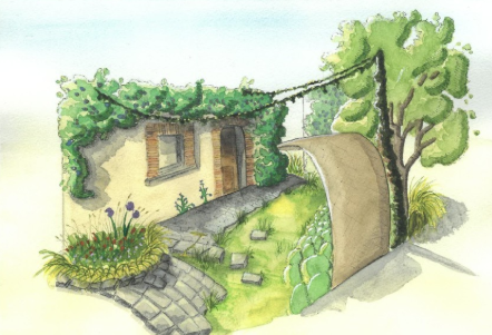 Illustration Jardins Jardin 2026 : Jérémy Cabanes imagine une ville plus vivante avec « La ville s’incline »