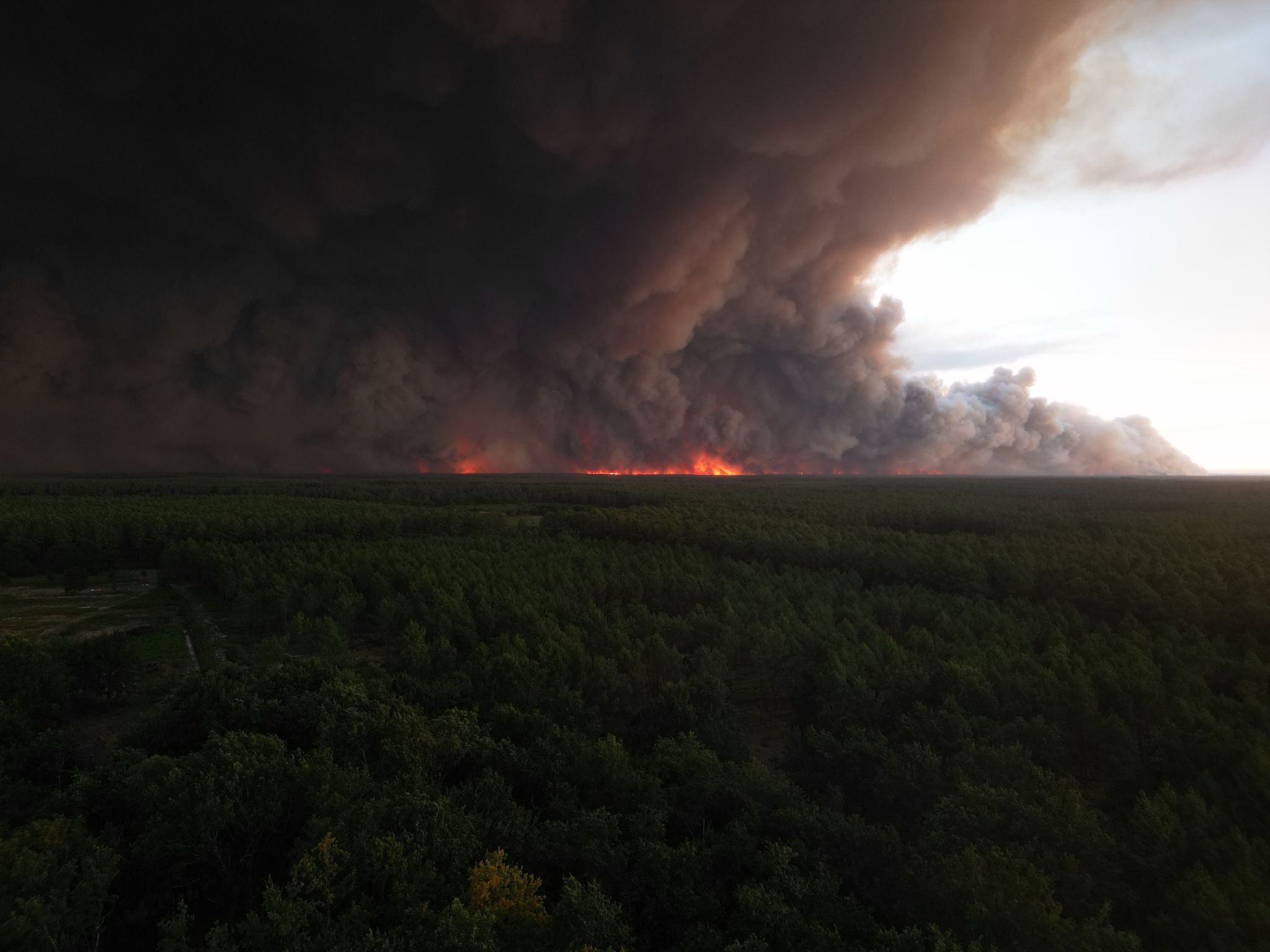 Illustration Incendies en Gironde et dans les Landes