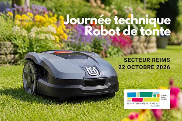 Journée Technique Robot De Tonte le 22 octobre secteur Reims