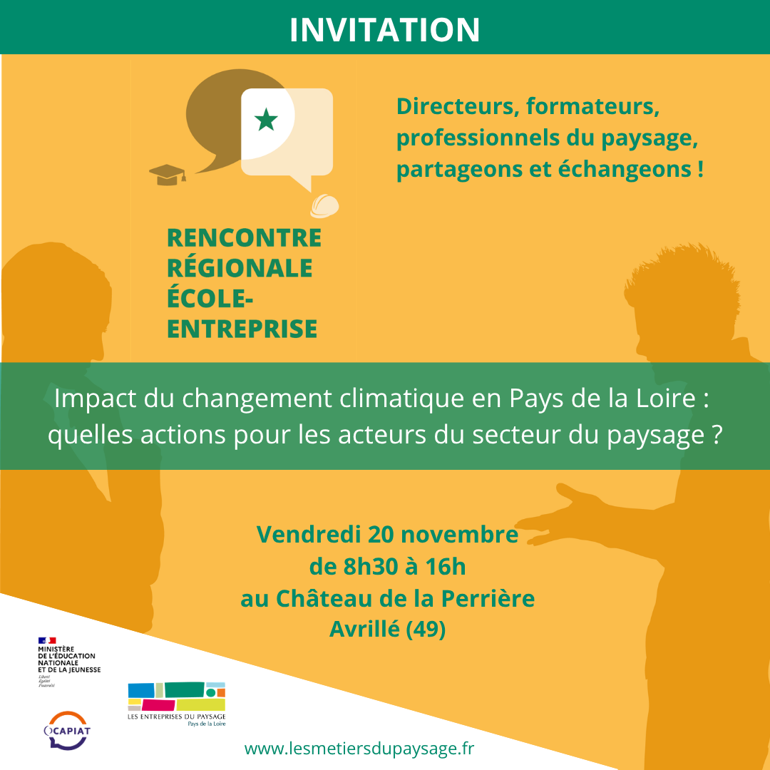 Illustration Rencontre régionale école entreprise Pays de la Loire 2026